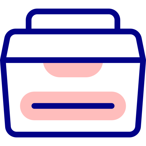 냉각기 Detailed Mixed Lineal color icon