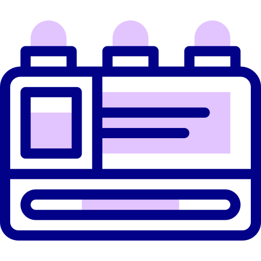 Test tube Detailed Mixed Lineal color icon