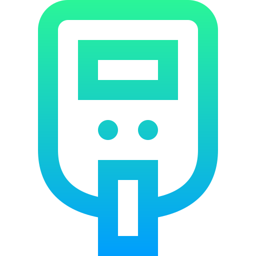 Glucose meter Super Basic Straight Gradient icon