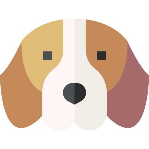 Beagle Basic Straight Flat icon