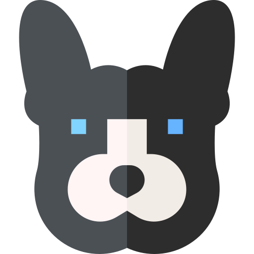 französische bulldogge Basic Straight Flat icon