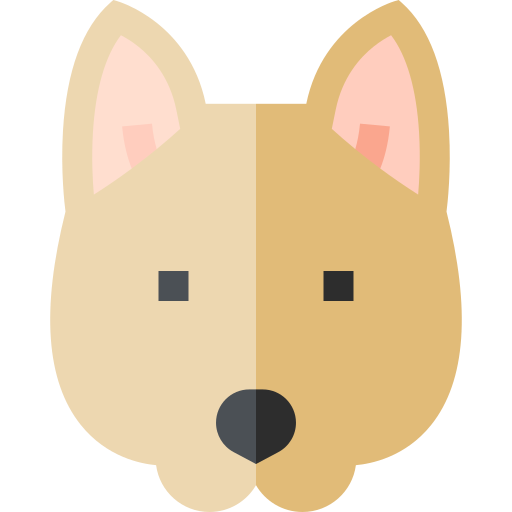 柴犬 Basic Straight Flat icon