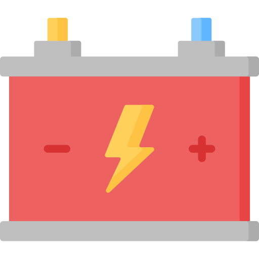 Car battery Special Flat icon