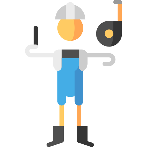 arbeiter Puppet Characters Flat icon
