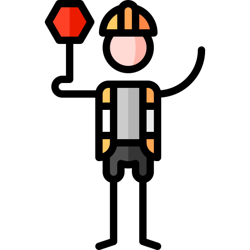 Banksman Puppet Characters Lineal Color icon