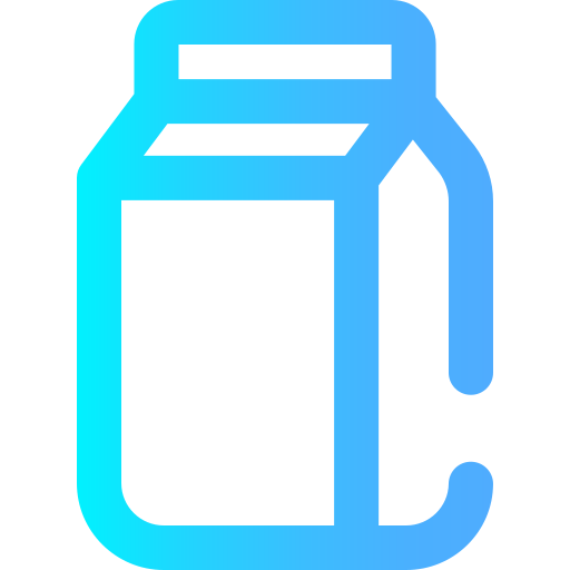牛乳 Super Basic Omission Gradient icon