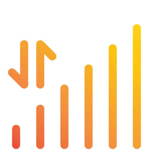 Signal Generic Gradient icon