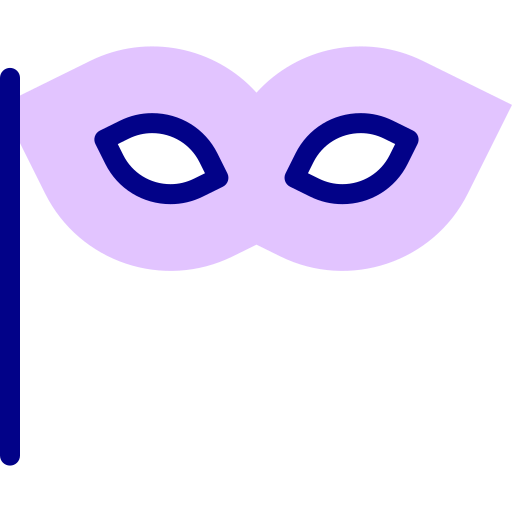maschera per gli occhi Detailed Mixed Lineal color icona