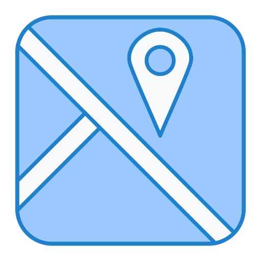 地図 Generic Blue icon