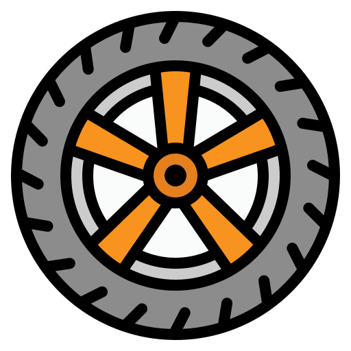 Рулевое колесо Generic Outline Color иконка