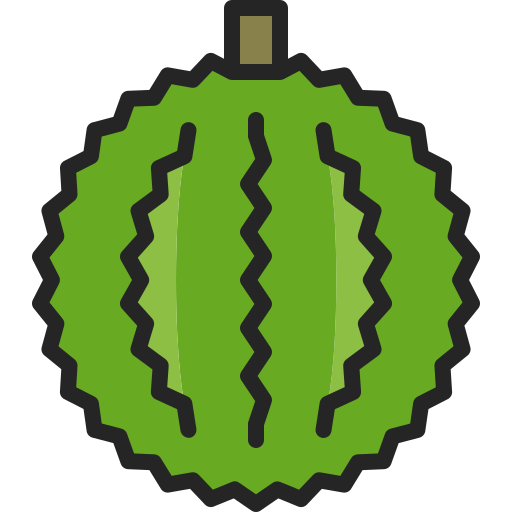 jackfrucht Generic Outline Color icon