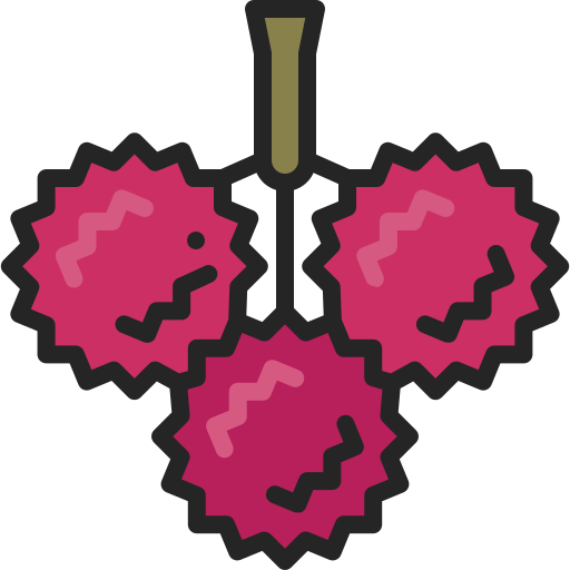 Lychee Generic Outline Color icon