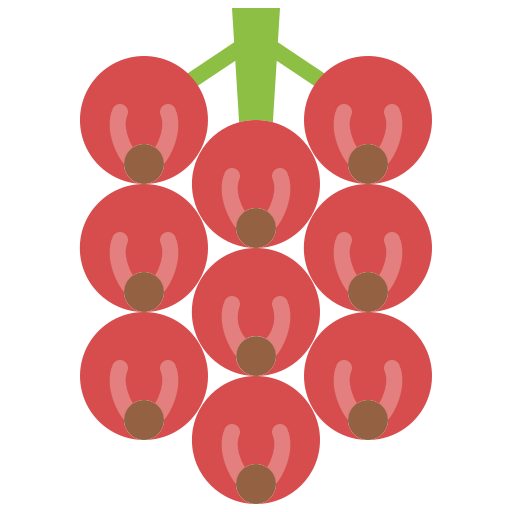 Redcurrant Generic Flat icon