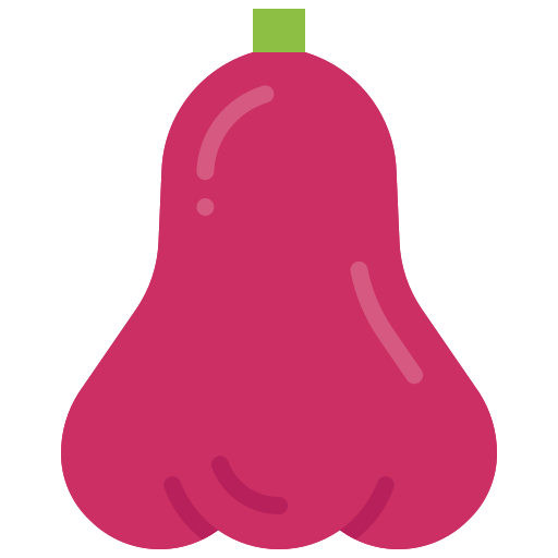 roze appel Generic Flat icoon