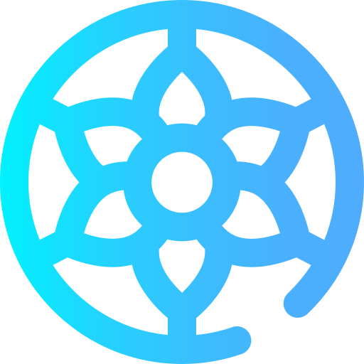 Mandala Super Basic Omission Gradient icon
