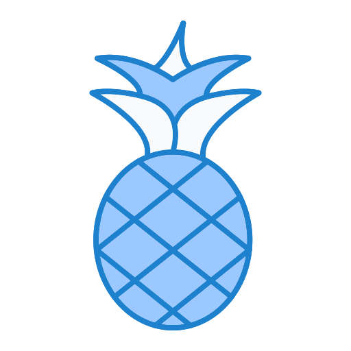 ananas Generic Blue icoon