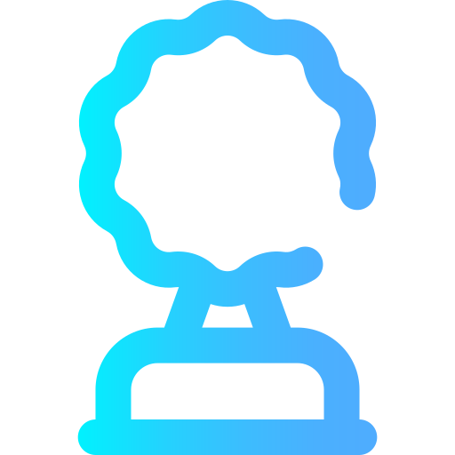 trophäe Super Basic Omission Gradient icon