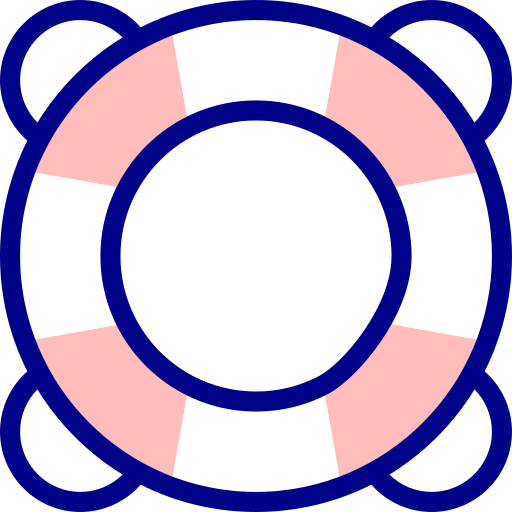 salvavidas Detailed Mixed Lineal color icono