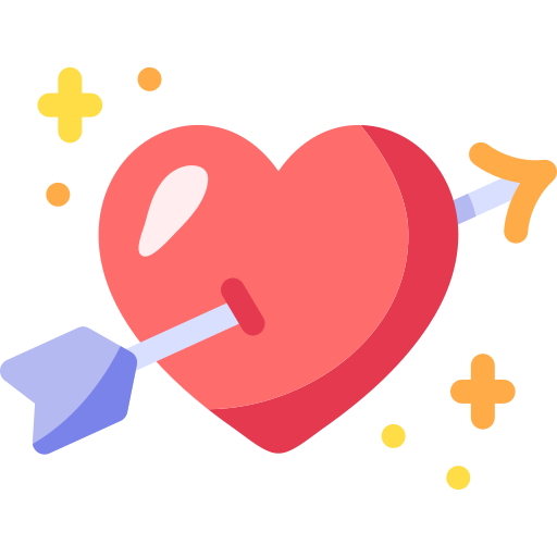Cupid arrow Generic Flat icon