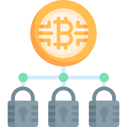 blockchain Special Flat icon