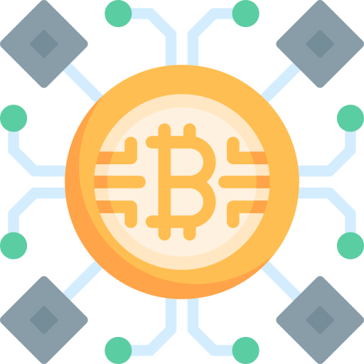 blockchain Special Flat icono