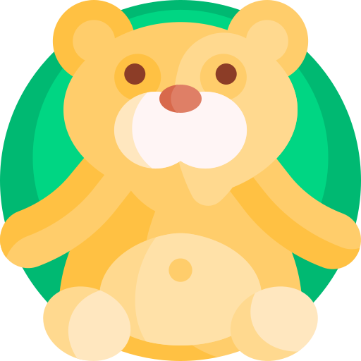 teddybär Detailed Flat Circular Flat icon