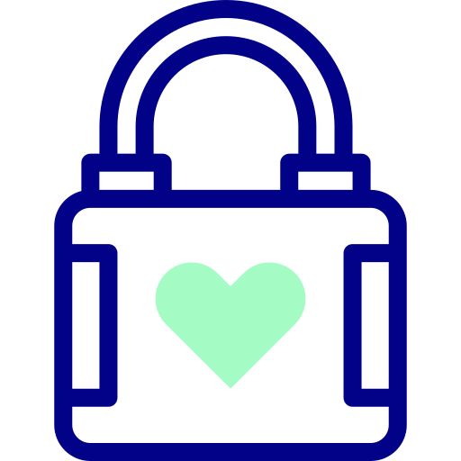Lock Detailed Mixed Lineal color icon