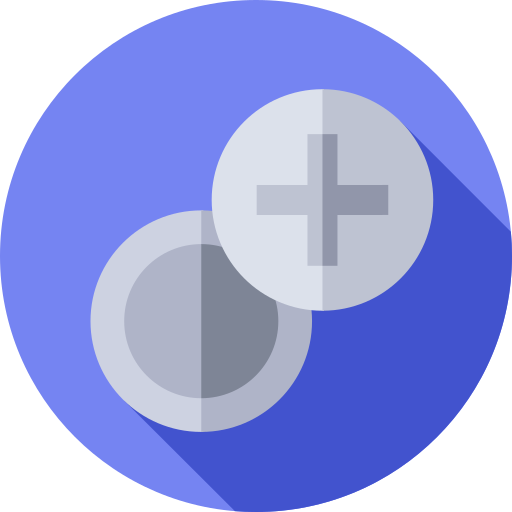 배터리 Flat Circular Flat icon