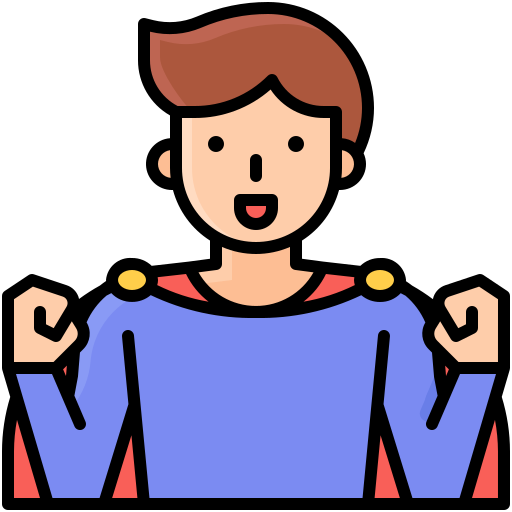 Superman Generic Outline Color icon