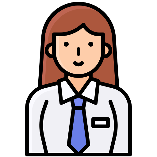 Businesswoman Generic Outline Color icon
