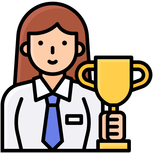 Trophy Generic Outline Color icon