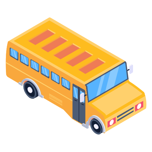 schoolbus Generic Isometric icoon