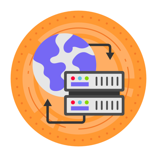 Global server Generic Circular icon