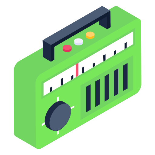 라디오 Generic Isometric icon