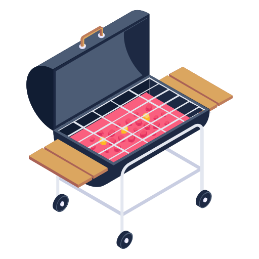 グリル料理 Generic Isometric icon