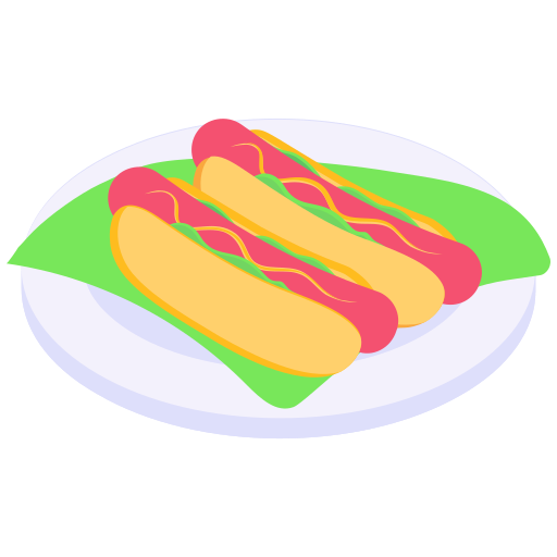 hot dog Generic Isometric icona