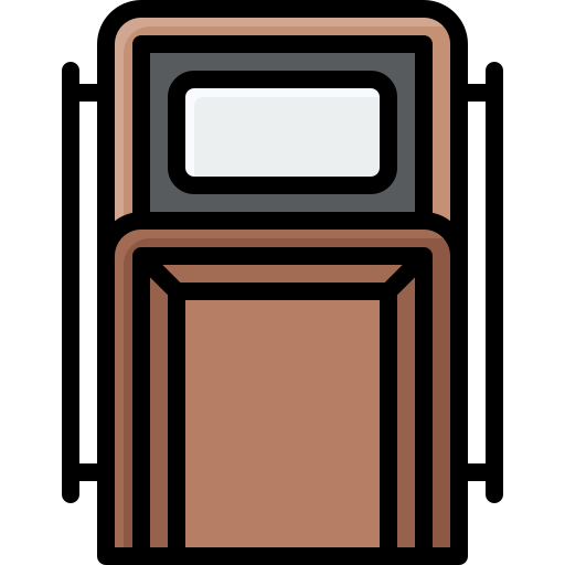 Coffin Generic Outline Color icon