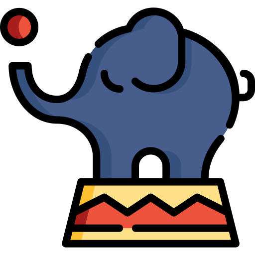 코끼리 Special Lineal color icon