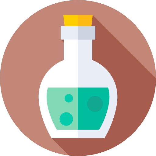 Potion Flat Circular Flat icon