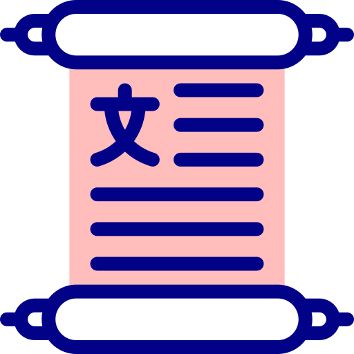 スクロール Detailed Mixed Lineal color icon