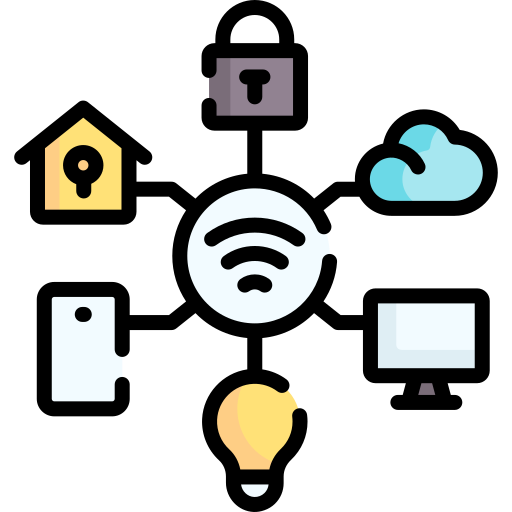 Internet of things Special Lineal color icon