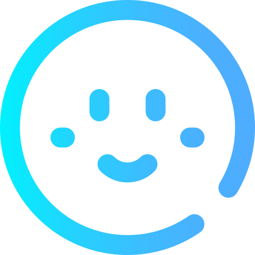 sonrisa Super Basic Omission Gradient icono