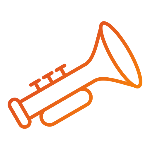trompette Generic Gradient Icône