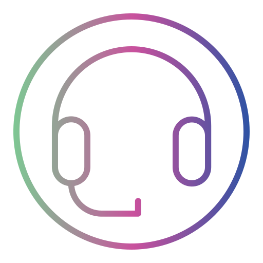 Headphone Generic Gradient icon