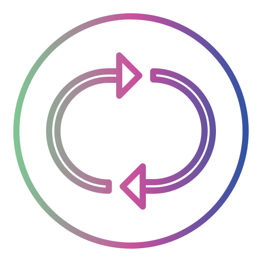 ciclo continuo Generic Gradient icona