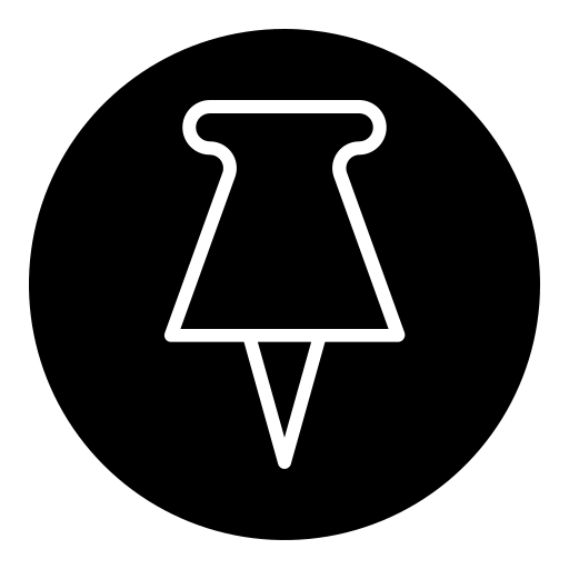 Épingler Generic Glyph Icône