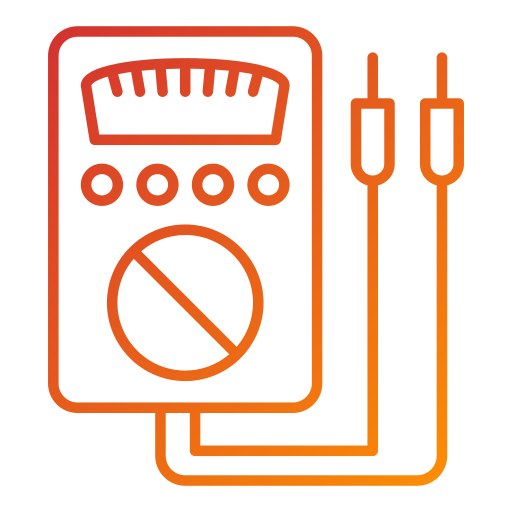 電圧計 Generic Gradient icon