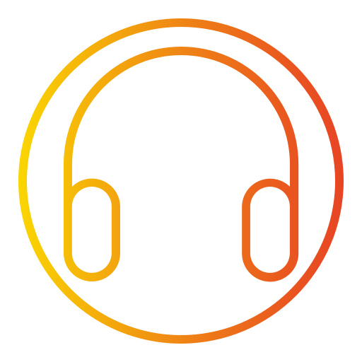 Headphone Generic Gradient icon