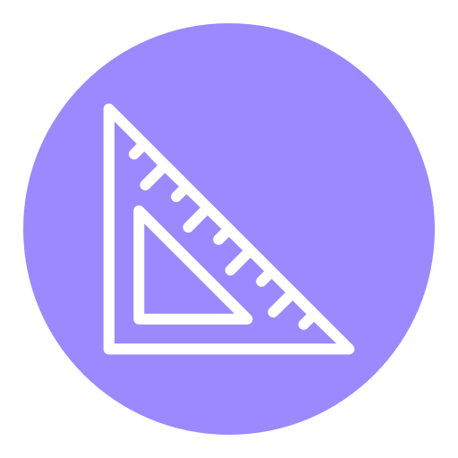 liniaal Generic Flat icoon