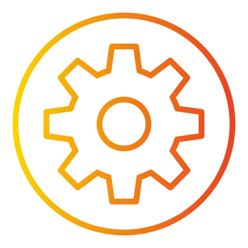 Gear Generic Gradient icon